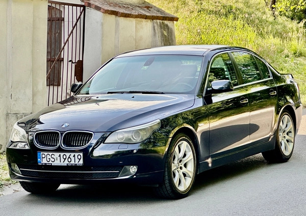 BMW Seria 5 cena 27800 przebieg: 270000, rok produkcji 2008 z Choszczno małe 137